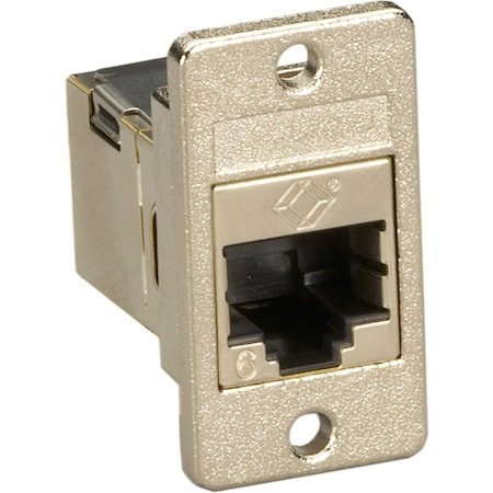 Black Box Cat6 Rj-45 Panel-Mount Couplers, Shielde FMT1021