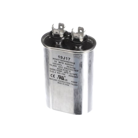 Lennox 1/C CAP, RUN 10MFD 440VAC OVAL 19J17