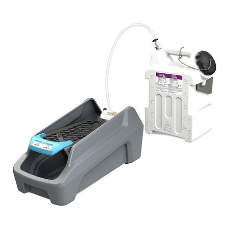 Smartstep Airless SmartStep Footwear Sanitizing System, Foot Operated, No Drain Required, 4 Nozzles ADB0004