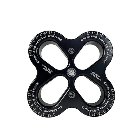 Overland Vcl Winch Accessories, 45,000 Pound Capacity; 8 Inch; Black; With Storage 19250005