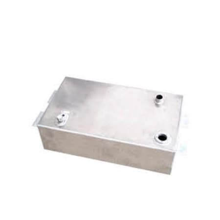Absurdo 17 gal Aluminum Fuel Tank for 1948-1960 Ford Pickup Under Box, 8 x 16.5 x 28.25 in. AB2192434