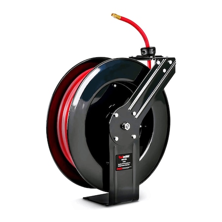Reelworks 3/8"x80ft hose reel, with hybrid polymer hose GUR026