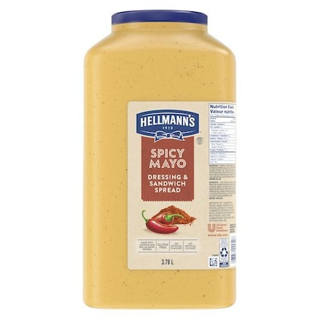 Hellmanns Spicy Mayo, 1 Gallon, 2PK 68848300