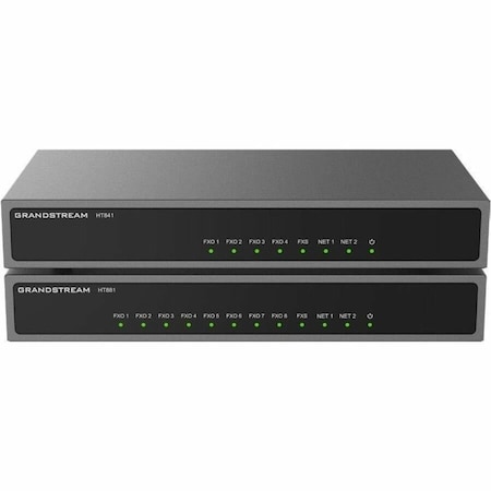 Grandstream 4 FXO, 1 FXS, 2 GigE PoE NAT R Router HT841