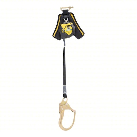 Werner Bantam Self-Retracting Lifeline, Quick-Connect, Steel, 1 Leg(s), 400 lb Weight Capacity R430006LE-SR