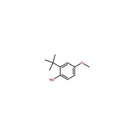Ak Scientific 2-(tert-Butyl)-4-methoxyphenol (25g), CAS 121-00-6 3670AA-25g