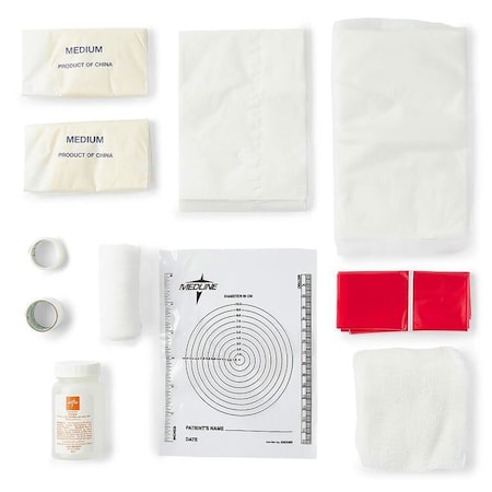 Medline E*Kits Wound Care Tray, 24PK DYND06002