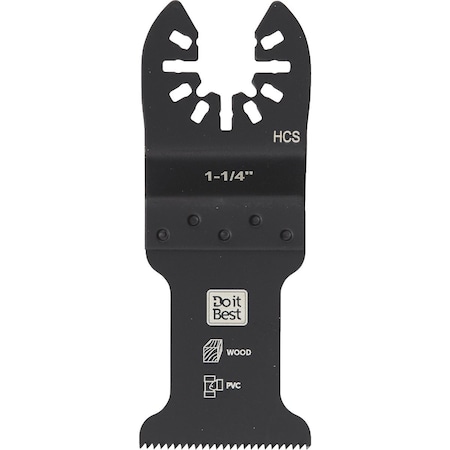Do It Best 1-1/4'' High Carbon Steel Nail-Embedded Wood Oscillating Multi-Tool Blade QJDIB-OS-002