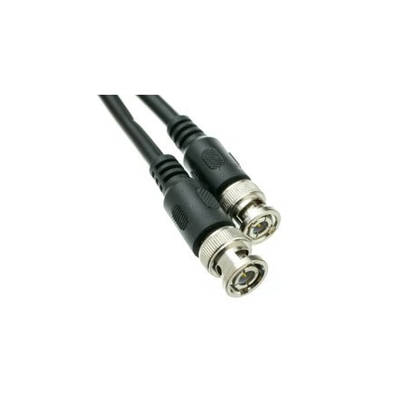 Swe-Tech 3C BNC RG59/U Coaxial Cable, Black, BNC Male, 25 foot 10X3-01125