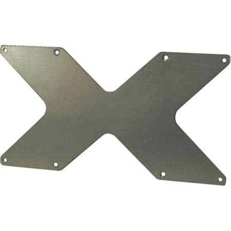 Video Mount Products VMP Mounting Adapter for Flat Panel Display - Silver - 400 x 200, 200 x 200 - VESA Mount Compatible AP1