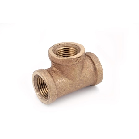 Anderson Metals 1/4 in. FPT in. X 1/4 in. D FPT Red Brass Tee 738101-04