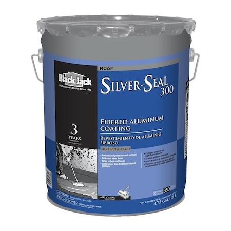 Gardner Gardner 6215-GA Aluminum Roof Coating, 5 gal Pail 5175-A-30/6215-GA