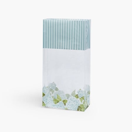 Nashville Wraps Hydrangea Cello Bags, 5x3x11.75, 100PK C4BHYD