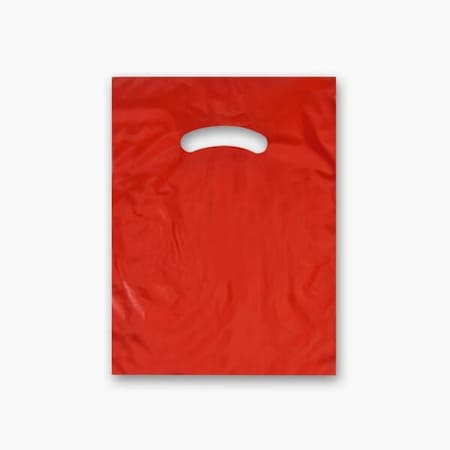 Nashville Wraps Red Super Gloss 9x12 Plastic Bags, 1.25 mil, 1000PK SG0RE