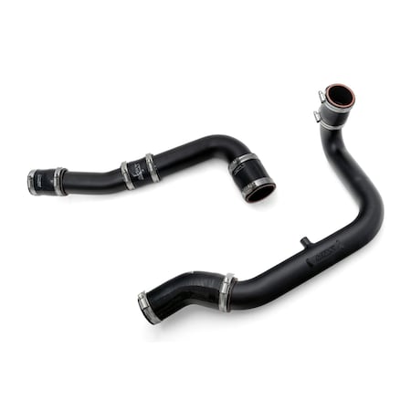Hps Performance Intercooler Charge Pipe Kit (Cold and Hot Side), Black,  17-153WB