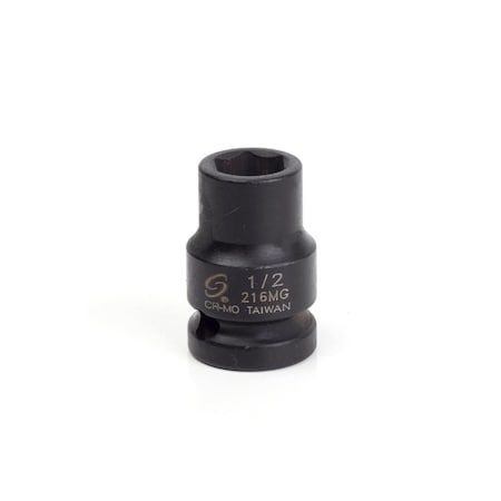 Sunex 1/2 in Dr. 1/2 in Magnetic Impact Socket 216MG