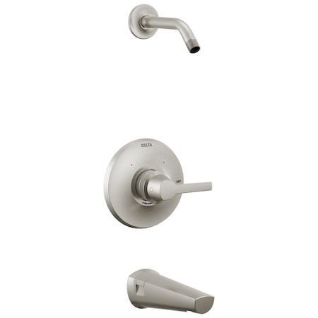 Delta Galeon 14 Series Tub & Shower Trim - Less Head T14472-SS-PR-LHD
