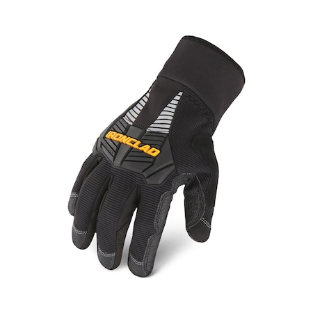 Ironclad Performance Wear Cold Condition(R) Mechanics Gloves, Synthetic Leather Palm, Black CCG2-07-XXXL