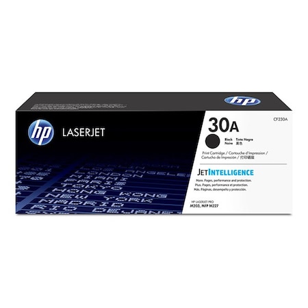 Hp 30A (CF230A) Black Original LaserJet Toner Cartridge (1,600 Yield) CF230A