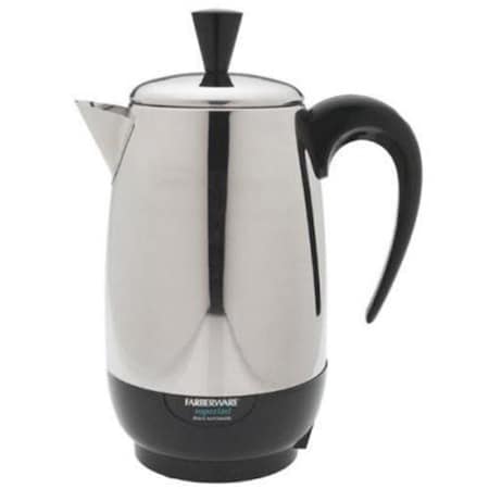 Salton Farberware Stainless Percolator 2-8 Cup FCP280