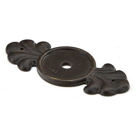 Patioplus Back Plate for Cabinet Knob, Medium Bronze PA1636376