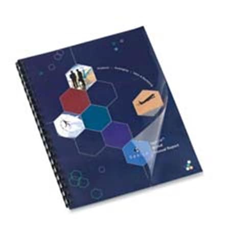 Sparco Presentation Cvr Square Crnr Plain 11in.x8.50in. CL SPR18205