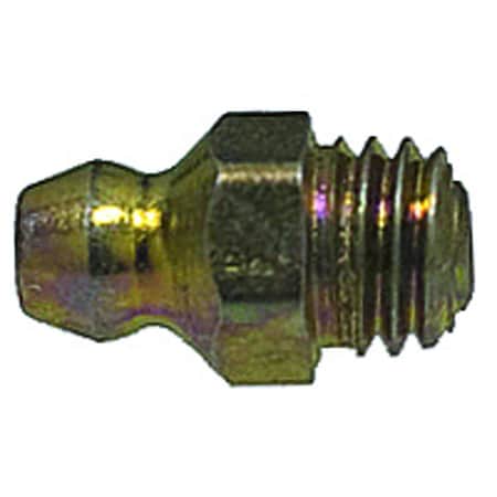 Auveco Grease Fitting M8-1.25 Straight, 100PK 15139