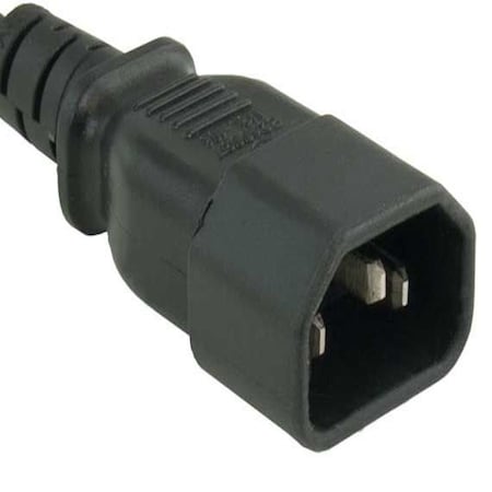 Sanoxy 6ft 18 AWG Monitor Power Adapter Cord NEMA 5-15R to IEC320 C14 SNX-CBL-LDR-PW105-1206