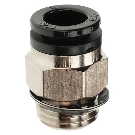 Smc Push-Fit Fitting, Straight KAH08-U02