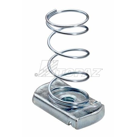 Topaz Spring Nut, 1/2-13", Steel 2113