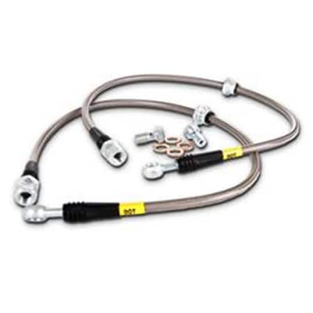 Centric Parts Stainless Steel Stoptech Brake Line Kit for 2008-2010 Mazda Rx-8 CEN950.45005