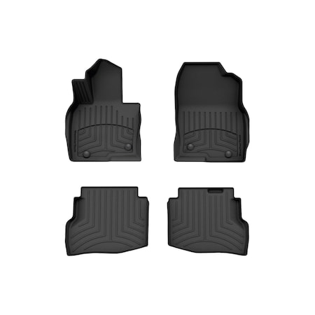 Weathertech Black, Front and Rear FloorLiner HP 44972-1-4IM