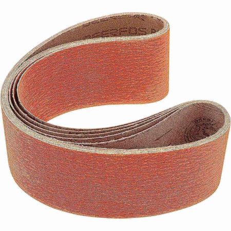Grizzly 4" x 48" Ceramic Sanding Belt 80 grit, 5PK T31811