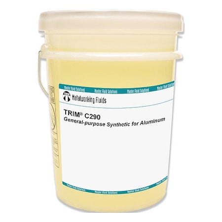 Trim Cutting Fluid, C290, Synthetic, 5 gal, Pail, Colorless to Light Yellow C290-5G