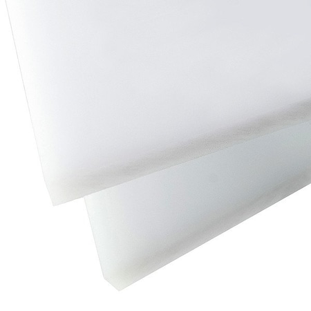 Zoro Select PolycarbonateSheet, 48"x48", 0.25"T, White SPCWH.250X48.000X48.000