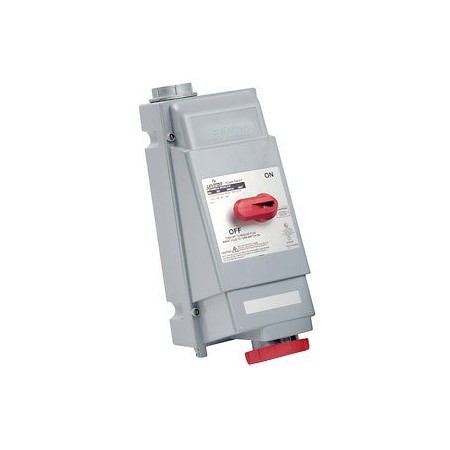 Leviton Industrial GradeMechanical Interlock, Watertight, 100 Amp, 480 Volt 3100MI7W