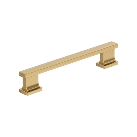 Amerock Triomphe 5-1/16 inch (128mm) Center-to-Center Champagne Bronze Cabinet Pull, 25PK 25VMP37092CZ