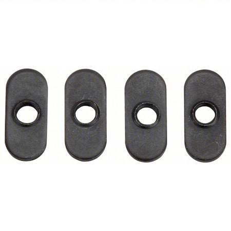 Fath EconomyT-Nut, Steel, BlackZinc-Plated, PK4 096E10U1/4-20