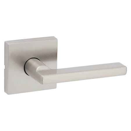 Kwikset Signature Series 154HFL SQT15 Passage Closet Lever, 41532 in L Lever, Satin Nickel 720HFL SQT-15