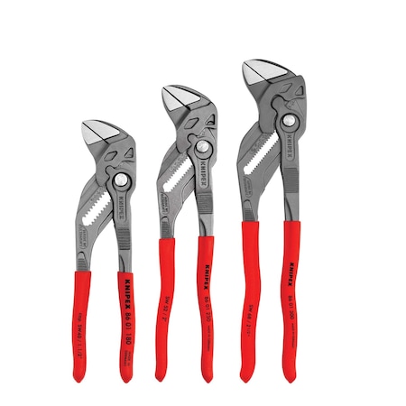 Knipex Tongue and Groove Plier Set, 1 in L 00 20 06 US3