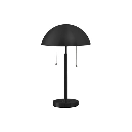 Monarch Specialties Lighting, 20"h, Table Lamp, Black Metal, Contemporary I 9953