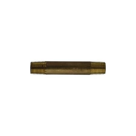 Midland Industries NIPPLE SMLS 1/4IN MPT 1/4IN MPT 7/8IN 40020