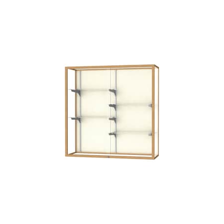 Ghent Champion Wall Case Display 48x48x16, Wall Case, Plaque 2040-4-PB-GD