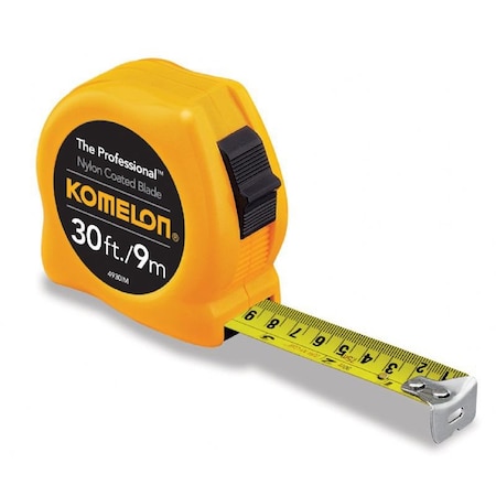 Komelon 30 ft. Tape Measure, 1" Blade 4930IM