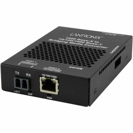 Transition Networks 10/100/1000B-T TO 1000BASE-LX SM LC 10KM WITH NA PWR SUPPLY SGFEB1019-130-NA
