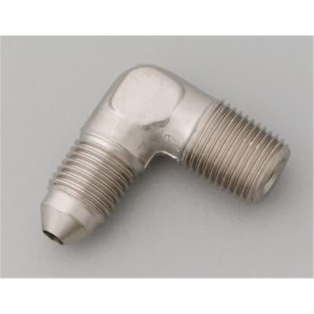 Russell/Edel Russell-Edel 660791 90 Deg. Adapter Fitting 0.12 In.- Silver R62-660791