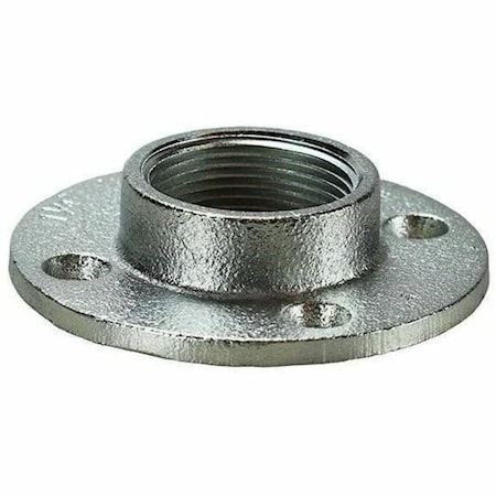 Dottie L.H. Dottie 1'' Malleable Iron Floor Flange, 10PK FF100