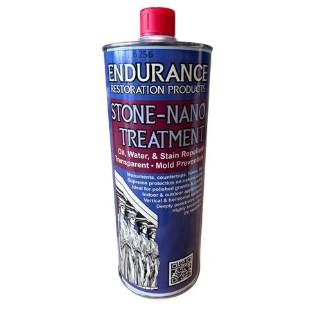 Endurance Restoration Products Stone-Nano Treatment - 1 Liter. Oil, Water and Stain Repellant. Transparent. Mold Prevention. Inter ESNT1