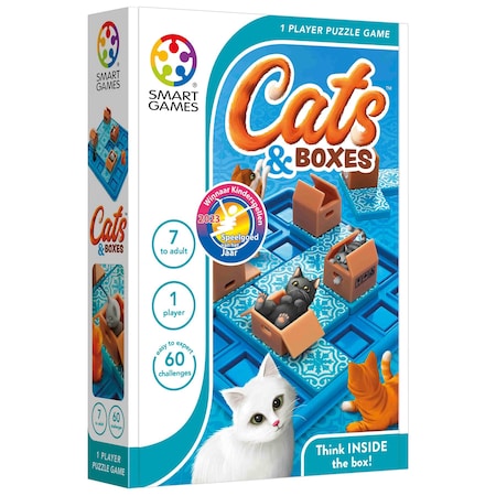 Smartgames Cats & Boxes Puzzle Game SG 450US