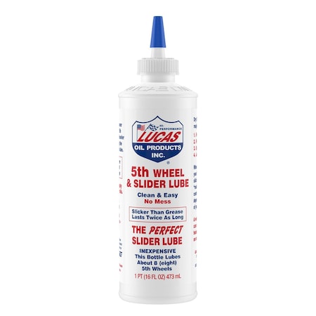 Lucas Oil Fifth Wheel Lube, 16 oz, Tube, White 10030